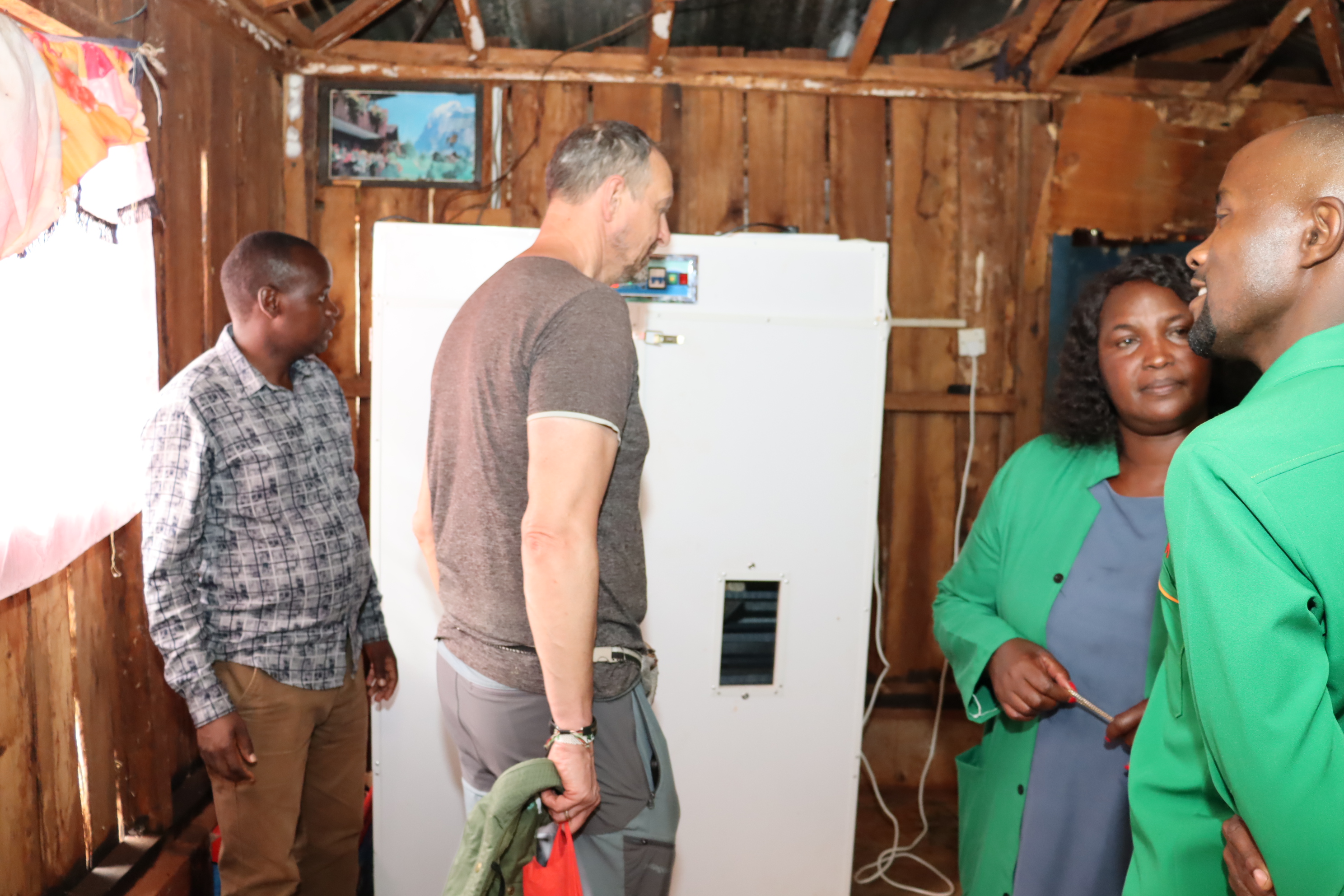 Incubator at Zuri farm in nyeri